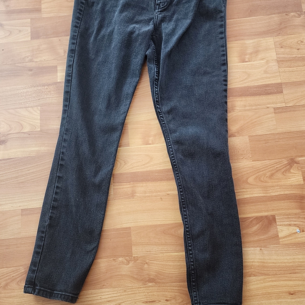 Calvin Klein Black Denim Skinny Jeans Size 12